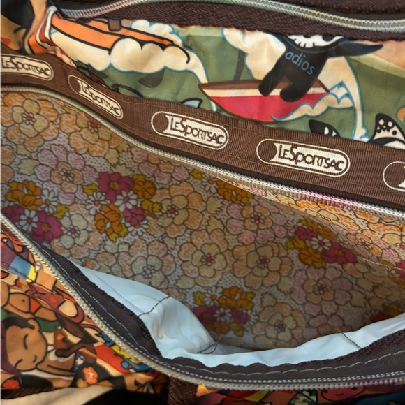 Vintage Rare TokiDoki LeSportsac Messenger Crossbody Bag Quality Condition - Picture 6 of 7